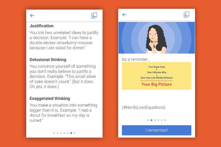 noom Loaded up on Data or Information Overload